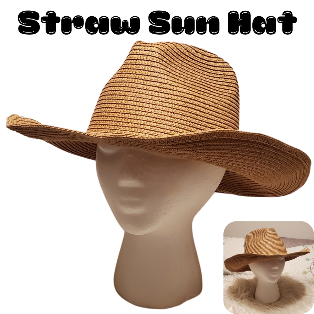 Women's Straw Sunhat - Stylish & lightweight summer essential